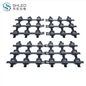 ЛЕД мрежасти екран у пуној боји Флексибилна ЛЕД екранска завеса